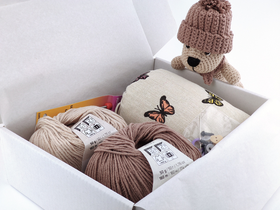 Zestaw do nauki szydełkowania - miś Edi - obrazek 4