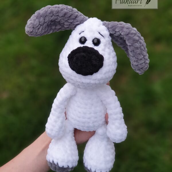 Piesek ELVIS na szydełku