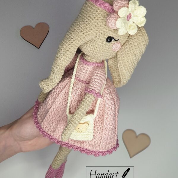 Słonik na szydełku - Marie